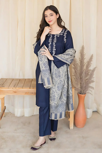 Fcc-841 Blue  lawn  three piece suit