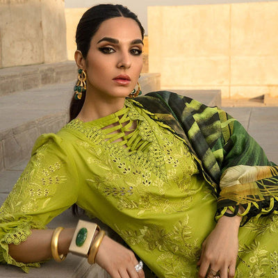 Rang rasiya Embroidered Lawn Three Piece RR-940