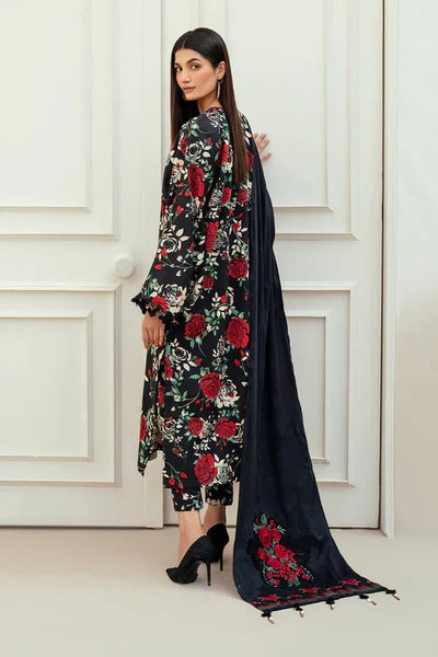 Baroque D-72 Printed three  piece suit