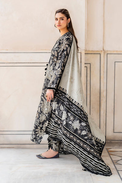 Baroque D-786 Printed three  piece suit