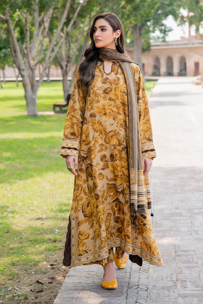 Baroque D-792 Printed three  piece suit